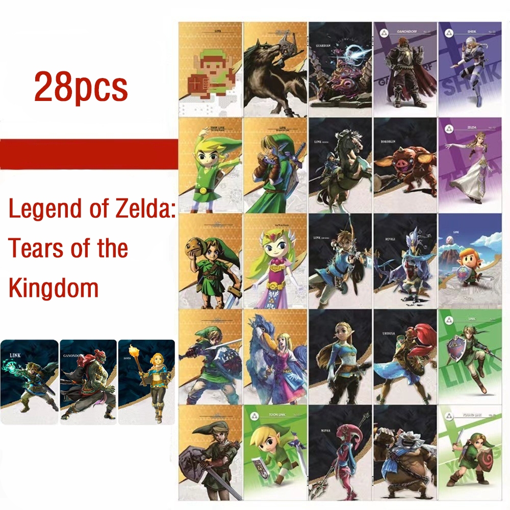 The Legend of Zelda น ้ ําตาแห ่ งอาณาจักร/Breath of the Wild amiibo card