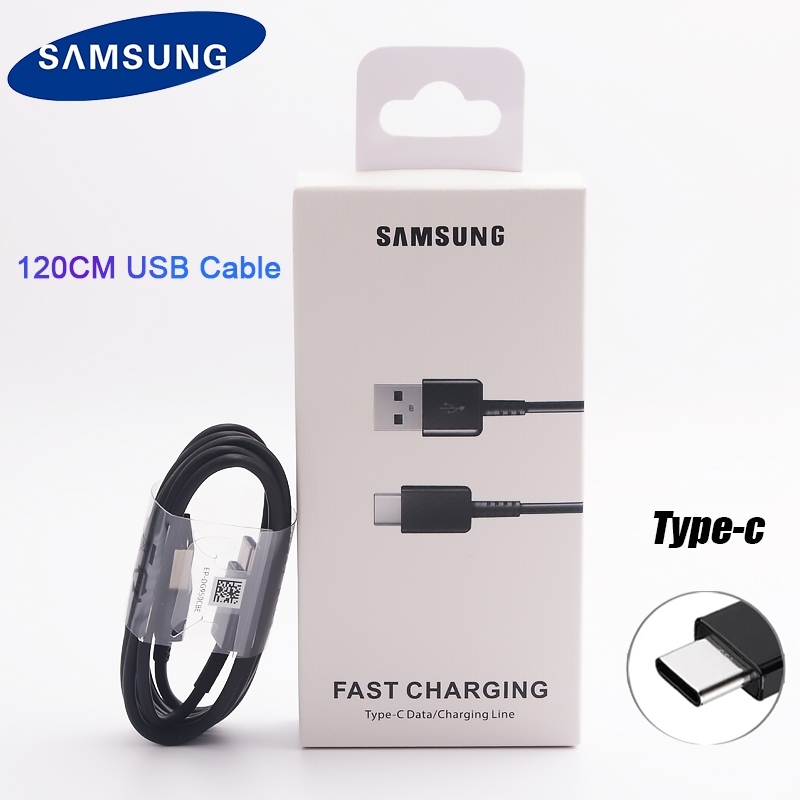 สายชาร์จ USB 3.1 TYPE-C ยาว 1.2 ม. ชาร์จเร็ว สําหรับ Samsung Galaxy A52 A31 A41 A51 A71 5G S20 S10 S9 S8 Plus Note 8 9 +