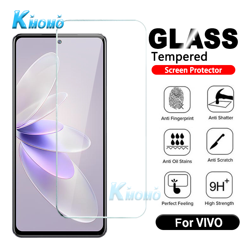 ฟิล์มกระจก ใส VIVO V70 Elite FE V60 V50 V40 V30 Lite Y100 V29e V27e V25 V25e V23 V23e V21 V21e V20 SE Pro iQOO 15 13 12 11 Z9 Z9x Z7 Z7x 5g