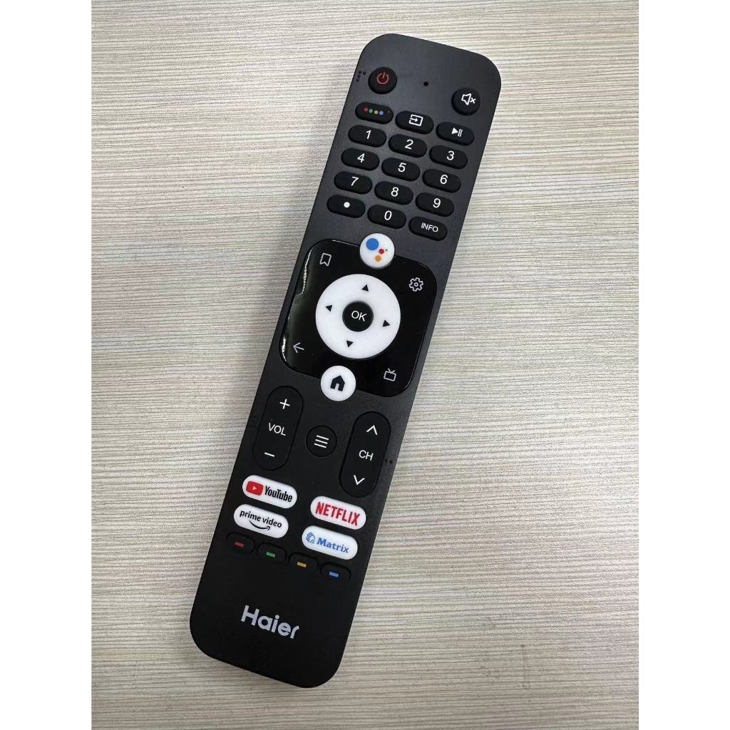 ใหม่ HTR-U31 HE V7 สําหรับ Haier Voice Android TV Remote H50K66UG H55K66UG H58K66UG