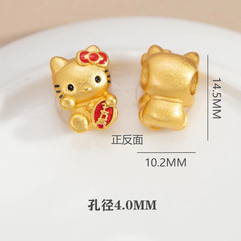 สร้อยข้อมือ ประดับลูกปัด สีทอง เครื่องประดับ diy thumbnail 9