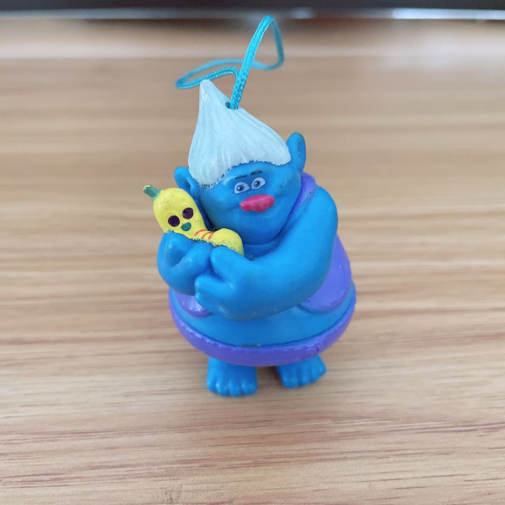 พวงกุญแจ จี้ตุ๊กตาฟิกเกอร์การ์ตูน Trolls ขนาด 6 ซม. - 8 ซม. เหมาะกับของขวัญ สําหรับตกแต่งรถยนต์