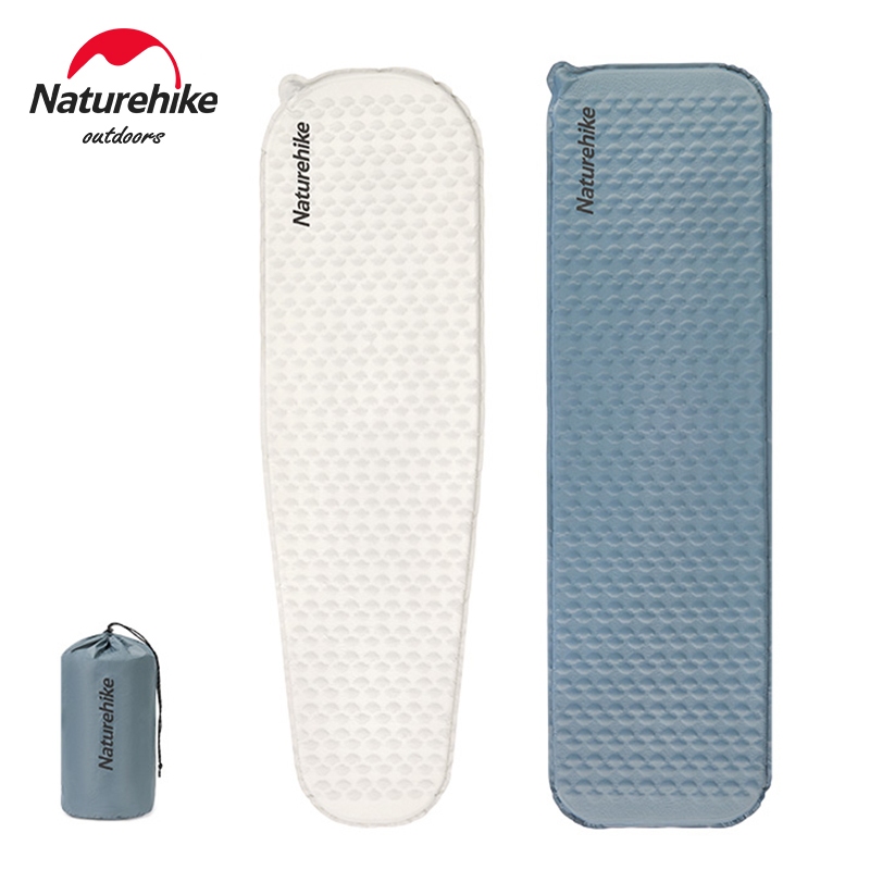 Naturehike Fish Bone เสื่อที่นอนเป่าลม น้ําหนักเบา แบบพกพา สําหรับตั้งแคมป์กลางแจ้ง ท่องเที่ยว ชายหาด