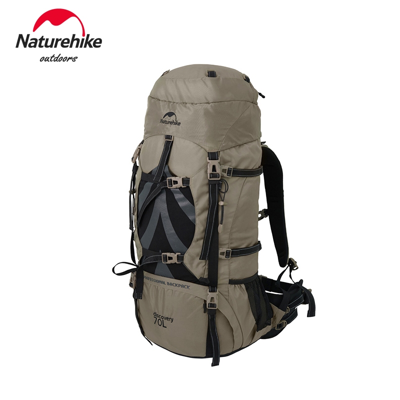 Naturehike กระเป๋าเป้สะพายหลัง กันน้ํา ความจุขนาดใหญ่ 70 ลิตร สําหรับเดินป่า ปีน