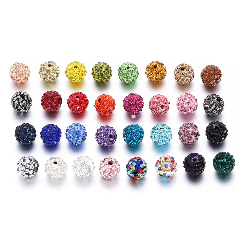 10pcs ลูกปัดคริสตัลไททาเนียมลูกปัดเพชร สามารถใช้สำหรับเครื่องประดับ DIY ทำสร้อยคอและสร้อยข้อมือ - รูปที่ 2