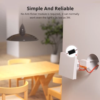 Sonoff ZBMINIL2 Zigbee โมดูลสวิตช์ไร้สาย 2 ทาง ควบคุมผ่านแอพ eWeLink