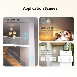 Sonoff ZBMINIL2 Zigbee โมดูลสวิตช์ไร้สาย 2 ทาง ควบคุมผ่านแอพ eWeLink
