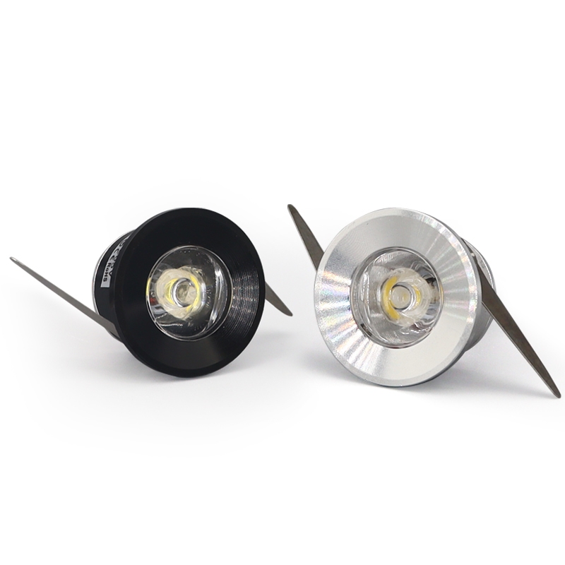 1w 3W มินิสปอตไลท์ LED โคมไฟเพดาน ปิดภาคเรียน ดาวน์ไลท์ ตู้ไฟ