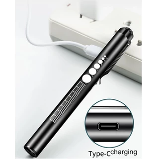 Alonefire P32 2-in-1 ปากกาไฟฉาย LED Type-C ชาร์จ USB สําหรับปฐมพยาบาล ฉุกเฉิน เดินป่า ตั้งแคมป์