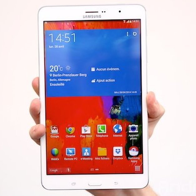 (แอนดรอยด์ใหม่ล่าสุดถึง 11.0 ) GALAXY Tab Pro 8.4 แท็บเล็ตแอนดรอยด์ (SM-T320/ T321/ T325) / หน่วยประมวลผลอย่างรวดเร็ว / ข้อเสนอราคาถูกที่สุด / 100% สภาพดี แท็บเล็ตมือสอง