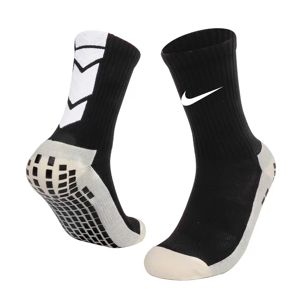 ถุงเท้ากีฬา ผ้าฝ้าย กันลื่น ระงับกลิ่นกาย ระบายอากาศได้ดี ป้องกันเหงื่อ สําหรับเล่นฟุตบอลกลางแจ้ง - รูปที่ 5