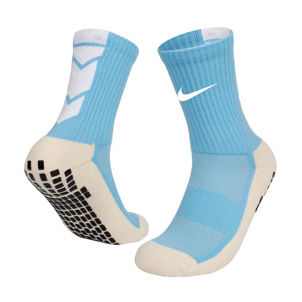 ถุงเท้ากีฬา ผ้าฝ้าย กันลื่น ระงับกลิ่นกาย ระบายอากาศได้ดี ป้องกันเหงื่อ สําหรับเล่นฟุตบอลกลางแจ้ง - รูปที่ 6