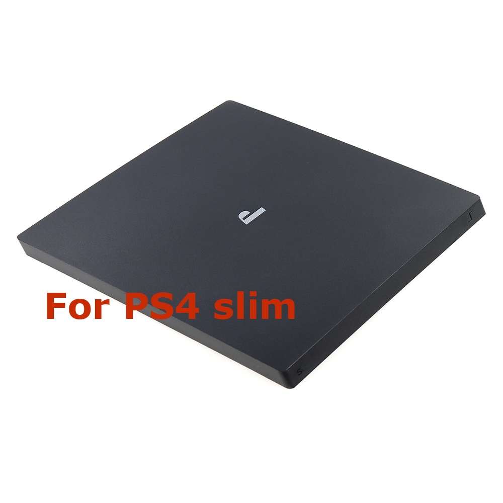 Top เคสเกมคอนโซล ด้านหน้า สีดํา สําหรับ PS4 slim Pro