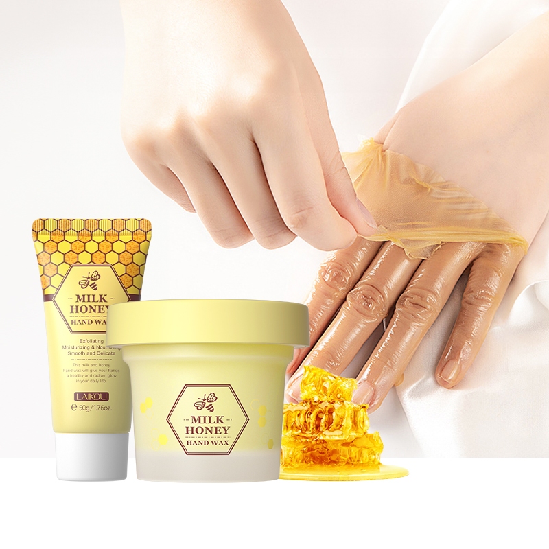 Laikou มาส์กน้ําผึ้ง น้ําผึ้งขัดผิวมือ ให้ความชุ่มชื้น 120 กรัม