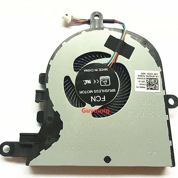 พัดลมระบายความร้อน cpu แล็ปท็อป สําหรับ Dell Latitude 3590 L3590 E3590 inspiron 15 5570 5575 P75F FX