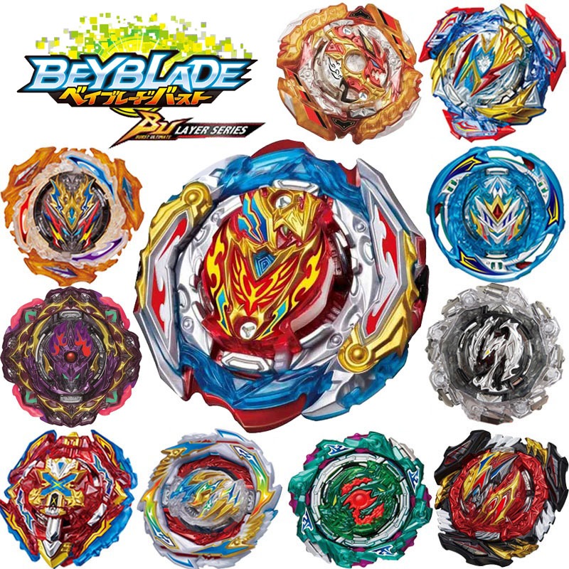 ลูกข่างเบย์เบลด Bey Burst BU Flame B-206 Barricade Lucifer B-205 Spriggan Ultimate Valkryrie B-201 Z