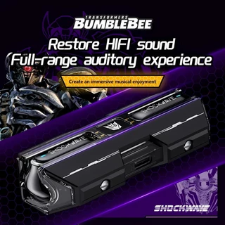 Transformers TF-T01 หูฟังบลูทูธ Bluetooth V5.3 เกมหูฟัง Tws เวลาแฝงต่ำ หูฟังไร้สาย With Mic for Android IOS PC