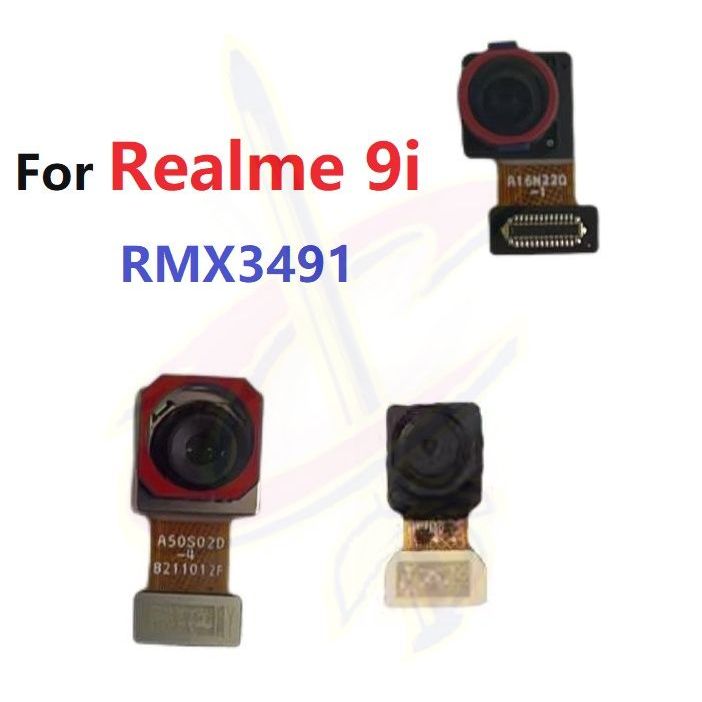 กล้องหน้า สําหรับ Realme 9i RMX3491 กล้องหลัง