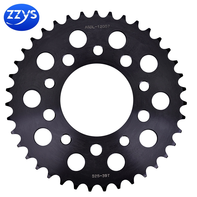 750cc 525 39T เฟืองโซ่ด้านหลังสําหรับ Honda GB400F CB 750 GB400 F F2 H3 CB750 F2N F2T