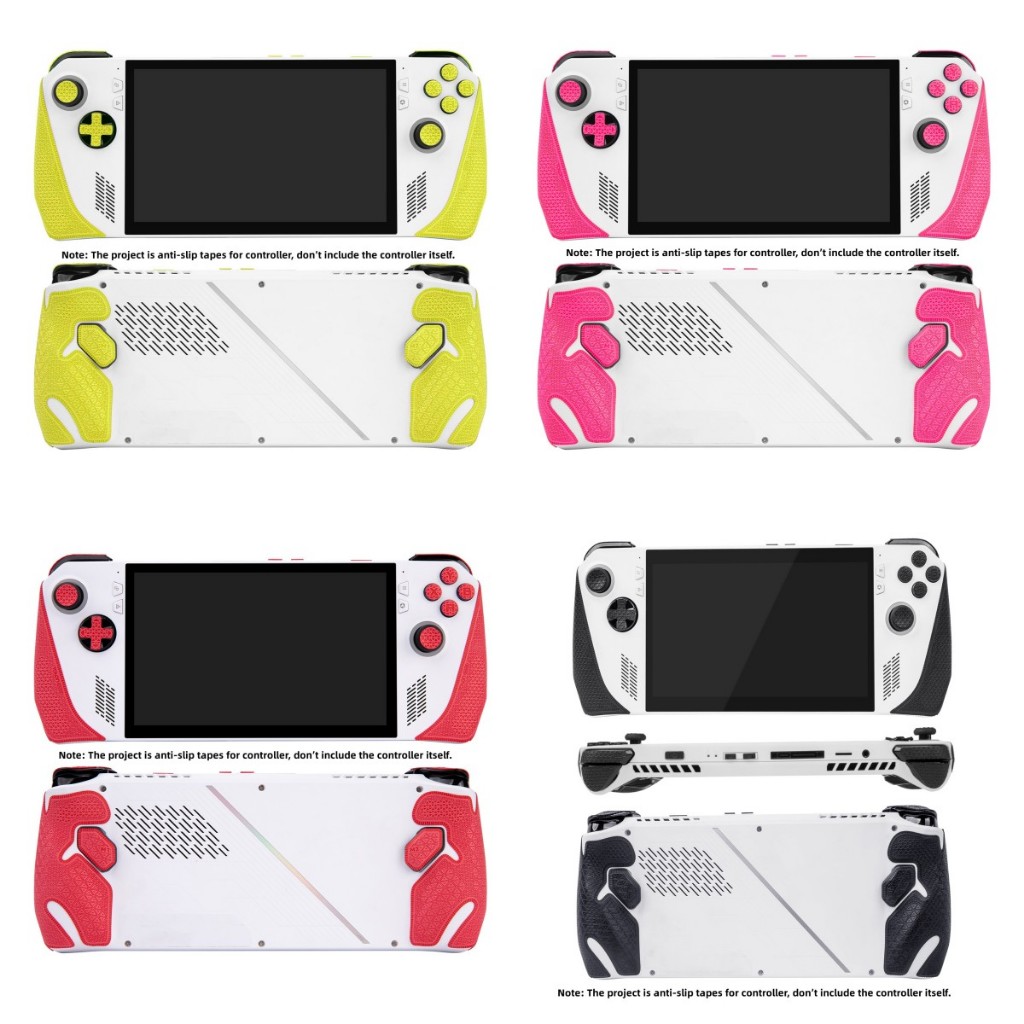 Talongames Controller Grip Tape เข้ากันได้กับ Rog Ally,Textured Skin Kit สําหรับ Rog Ally ปุ่ม,Trigg