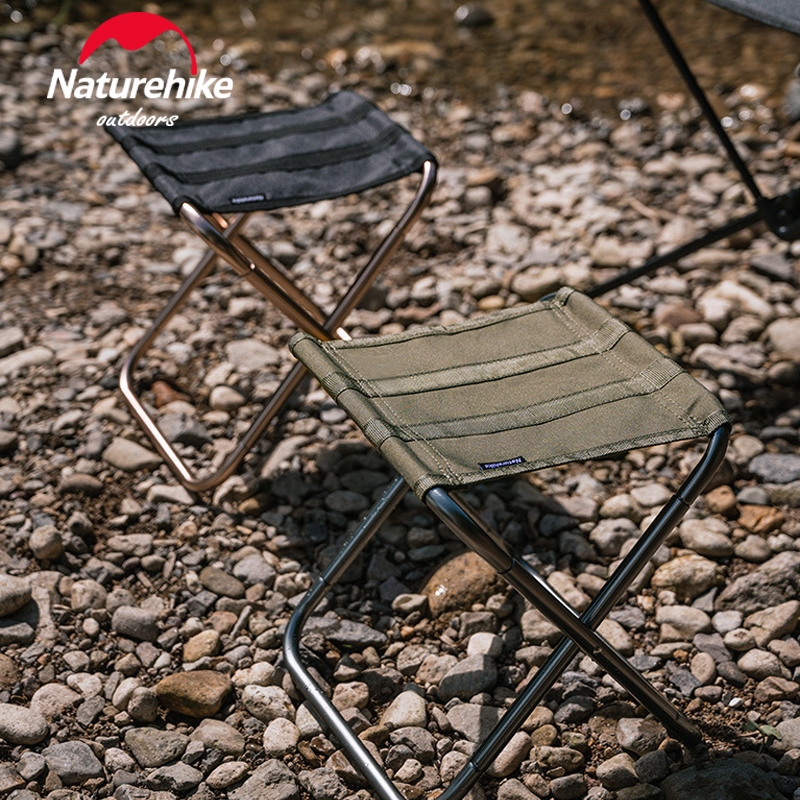 Naturehike เก้าอี้อลูมิเนียม พับได้ น้ําหนักเบา สําหรับตั้งแคมป์ เดินป่า ตกปลา NH17Z012-L