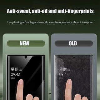หน้าจอโค้งคลุมทั้งหมดฟิล์มเซรามิคสําหรับ Samsung Galaxy S26 S25 S24 S23 S22 S21 S20 หมายเหตุ 20 Ultra 10 Plus S26+ S25 + กาวเต็มหน้าจอ Protector ไม่ใช่กระจก