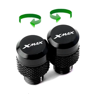 สกรูรูกระจก CNC อุปกรณ์เสริม สําหรับรถจักรยานยนต์ YAMAHA XMAX 300 250 400 125 Xmax300 Xmax250 M10*1.25 X-max