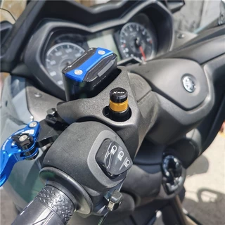 สกรูรูกระจก CNC อุปกรณ์เสริม สําหรับรถจักรยานยนต์ YAMAHA XMAX 300 250 400 125 Xmax300 Xmax250 M10*1.25 X-max