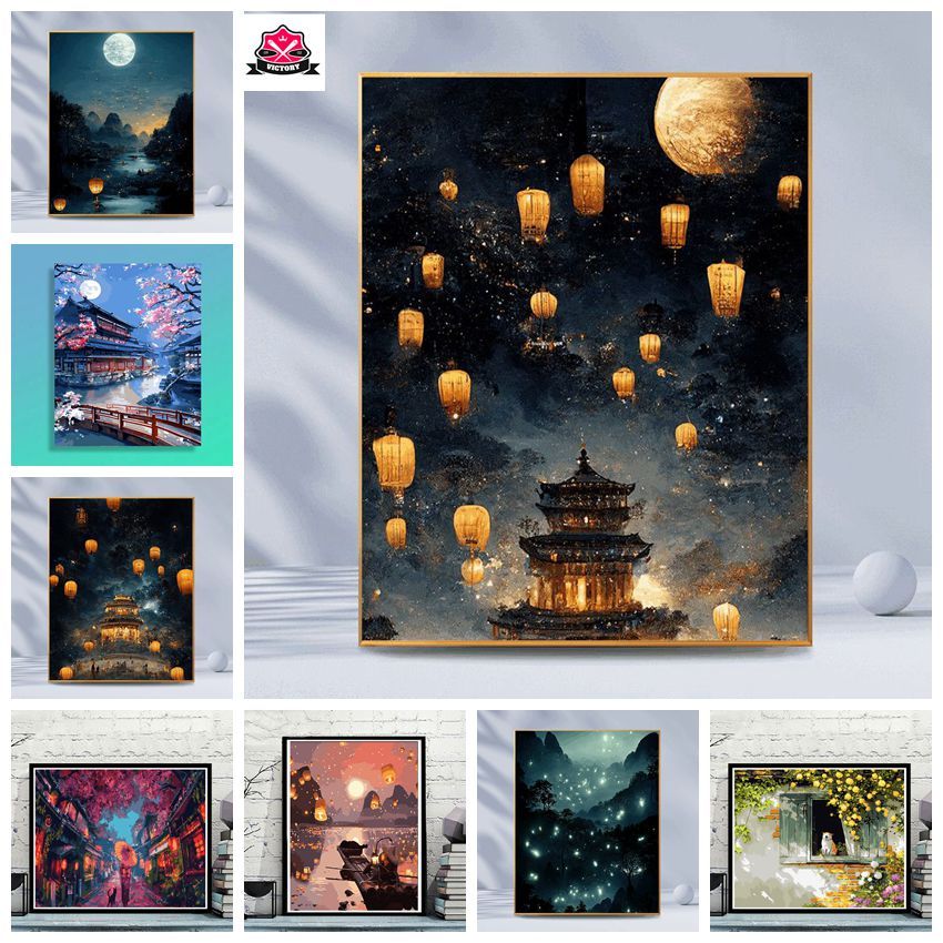 Victory -30*40cm/40*50cm-ระบายสีตามตัวเลข-ภาพระบายสีตามตัวเลข --ภาพระบายสีตามตัวเลข --สีระบายสีตามตัวเลข--รูประบายสีตามตัวเลข---ระบายสีตามตัวเลข ใหญ่--ระบายสีตามตัวเลข ดอกไม้-ภาพวาดสีน้ํามันบนผ้าใบ ตามตัวเลข รูปก้อนเมฆ และเรือใบ ขนาดเล็ก สําหรับเด็ก