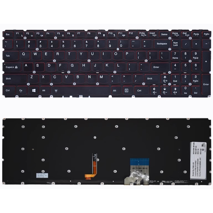 สําหรับ Y50p Y50-70 Y50-70AS Y50-80 Y50-70AM Y70P-70 แป้นพิมพ์แล็ปท็อป
