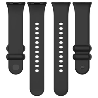สร้อยข้อมือสายรัดซิลิโคนเปลี่ยนอุปกรณ์เสริมระบายอากาศสําหรับ Xiaomi Smart Band 8 9 10 Pro / Redmi Watch 6 5 4