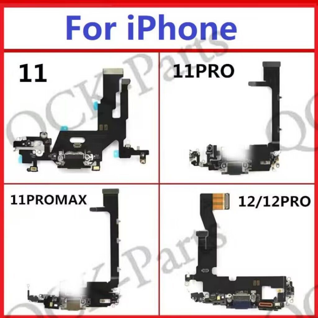 ใหม่ สายเคเบิลเชื่อมต่อพอร์ตชาร์จ Usb PCB ยืดหยุ่น แบบเปลี่ยน สําหรับไมโครโฟน iPhone 11 12 Pro Max