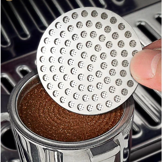 51 มม./53 มม./58 มม.กาแฟ Portafilter หน้าจอ 304 สแตนเลส Puck Filter อุปกรณ์เสริม