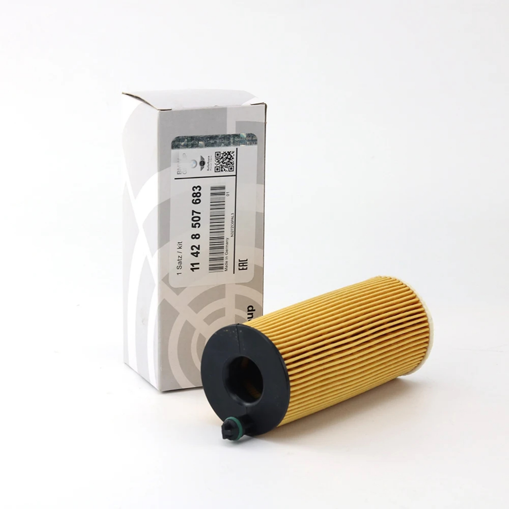 ❤ซื้อ 5 แถม 1 ❤ กรองน้ํามันเครื่อง 11428507683 สําหรับ BMW MINI ดีเซล N47 N57 E90 F30 F25 F26 F36 F2
