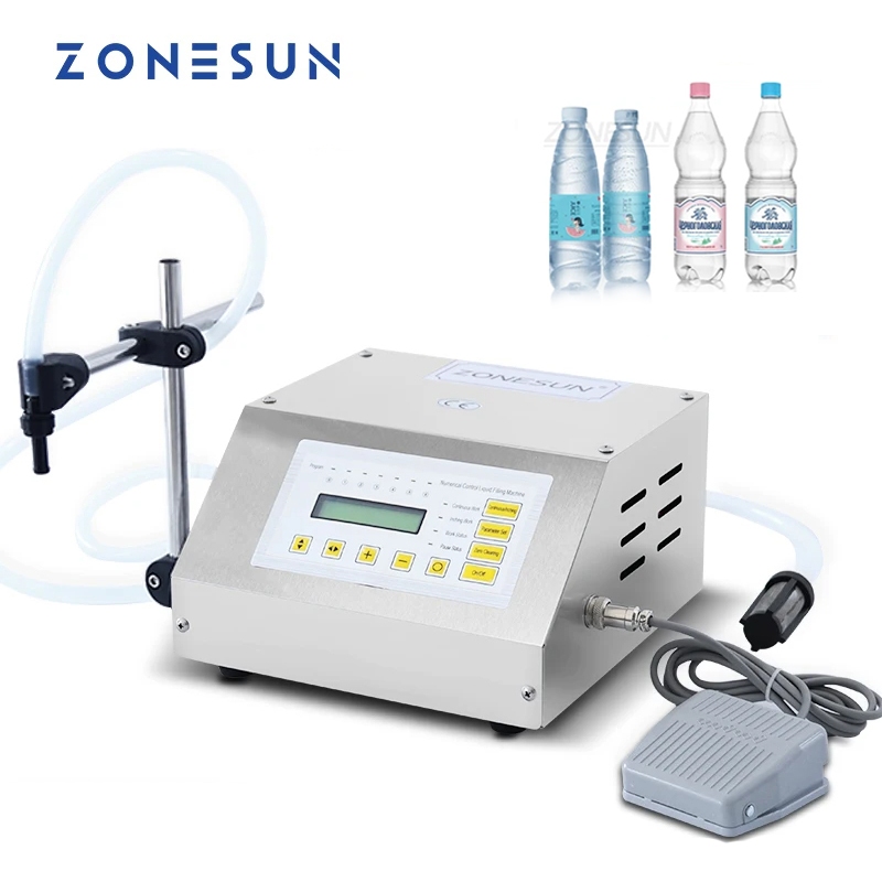 Zonesun GFK-160 เครื่องเติมของเหลวดิจิทัล หน้าจอ LCD ขนาด 5 มล.-3500 มล.