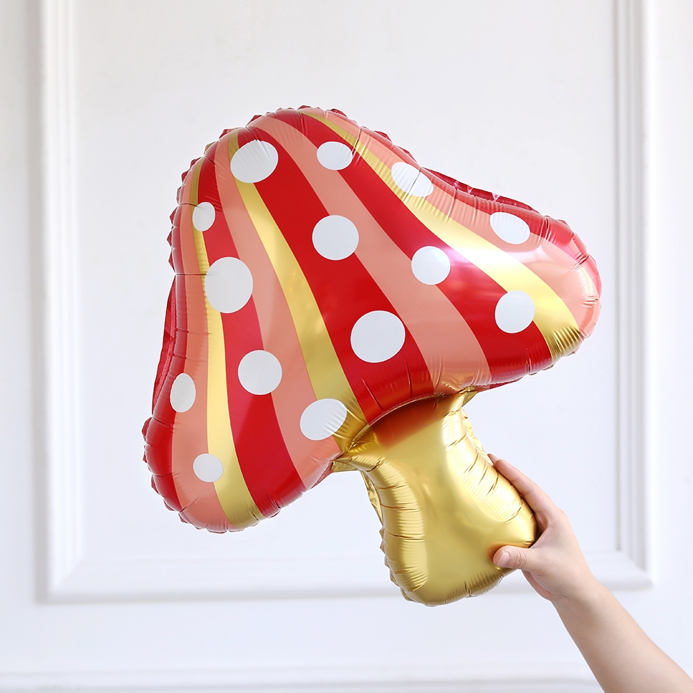 ลูกโป่งฟิล์มอลูมิเนียม รูปหมี เห็ด ลูกศร หัวใจ ขนาดใหญ่ สําหรับตกแต่งงานแต่งงาน วันวาเลนไทน์ - รูปที่ 3
