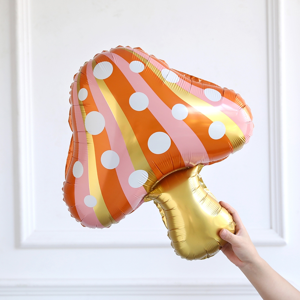 ลูกโป่งฟิล์มอลูมิเนียม รูปหมี เห็ด ลูกศร หัวใจ ขนาดใหญ่ สําหรับตกแต่งงานแต่งงาน วันวาเลนไทน์ - รูปที่ 4