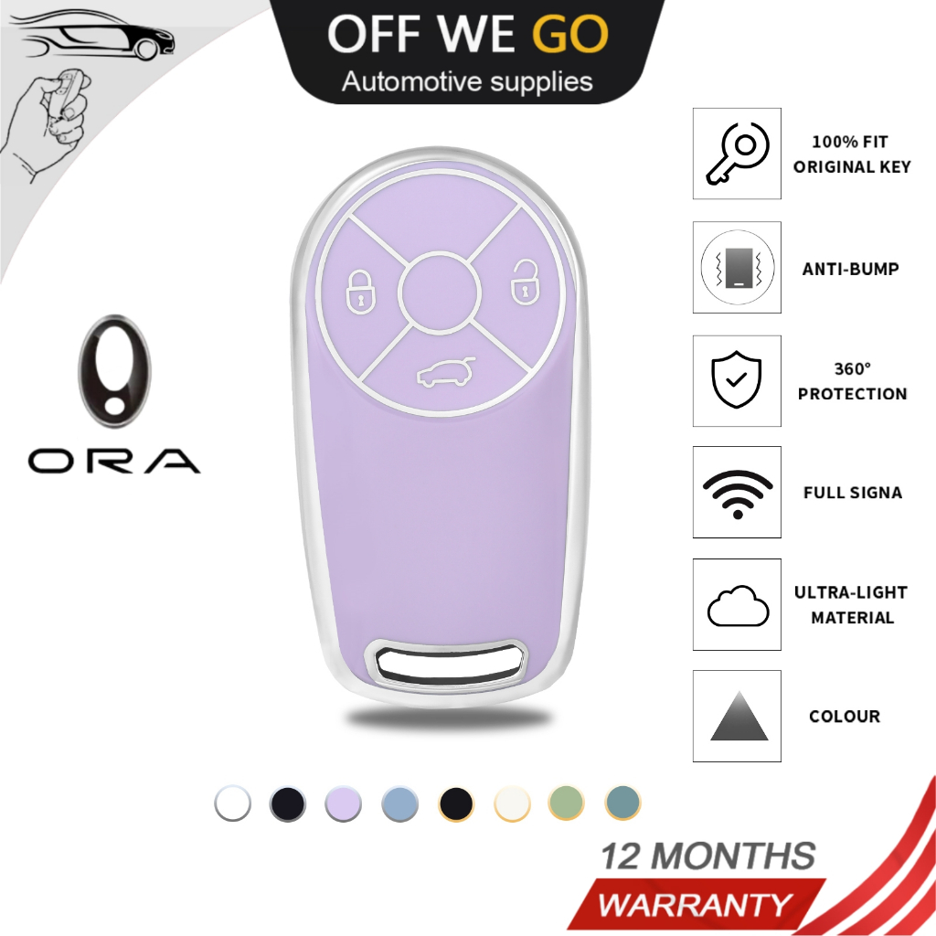 เคสกุญแจรีโมทรถยนต์ TPU สําหรับ เคสกุญแจ Ora 07 GT Good Cat