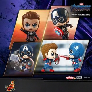 Hottoys HotToys 4 Avengers 4 Captain America COSBABY ตุ๊กตาของเล่นสะสม ขนาดเล็ก