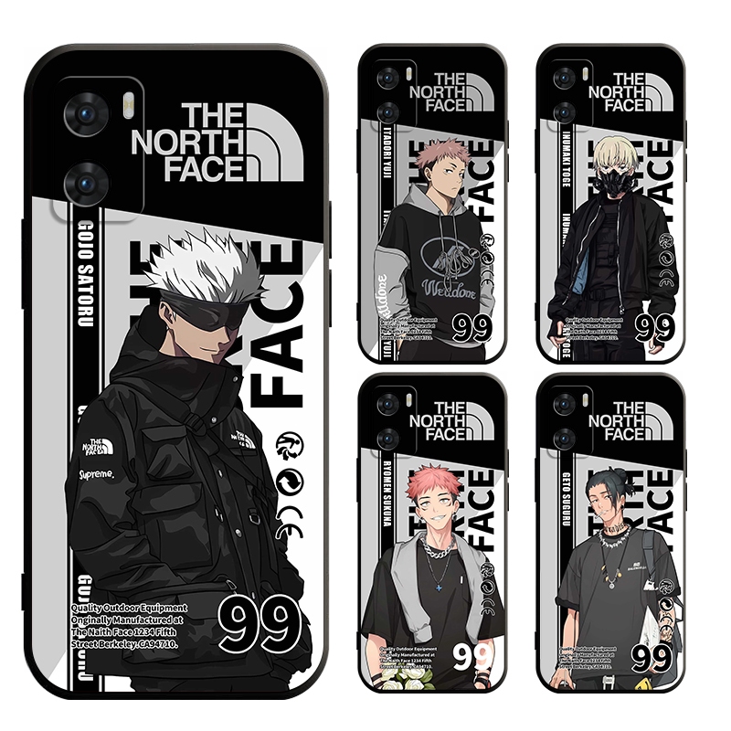 เคส OPPO A17 A77s A77 A15 A15S A57 A76 A96 A16K A16e A95 A16 2021 A74 A53 A33 2020 นิ่ม ลาย Jujutsu Kaisen สําหรับ