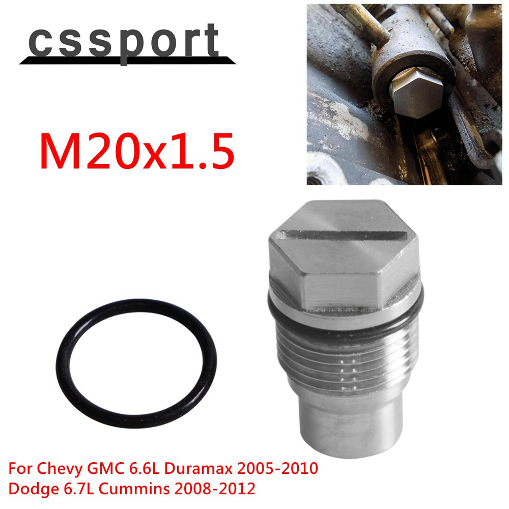 วาล์วรางน้ํามันเชื้อเพลิง P1093 P0087 Fs00316X1E0609 สําหรับ 07.5-12 Dodge 6.7L Cummins & 04.5-10 GM