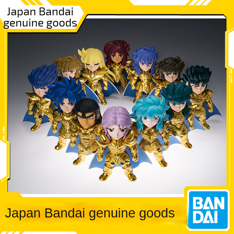 [พร้อมส่ง] ฟิกเกอร์ Bandai TAMASHII Saint Seiya Mystery BOX Q Version Golden Saint Seiya Eleven SX7Z