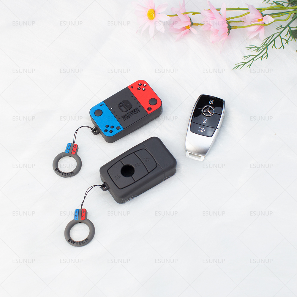 เคสกุญแจรีโมทรถยนต์ ลายการ์ตูน สําหรับ Mercedes Benz W176 W177 V177 W205 W117 W118 W213