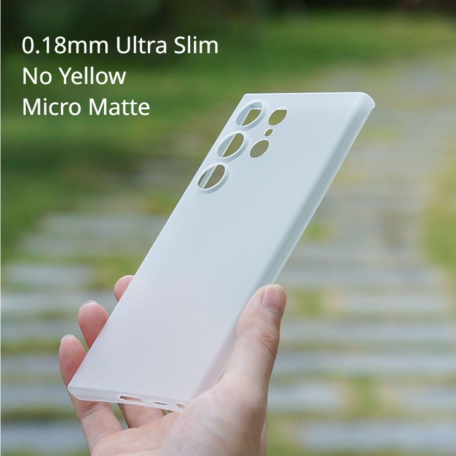 Samsung S25 Ultra Galaxy S24 Ultra S24+ S24 S23 Ultra S23+/S23 X-Level 0.18mm Super Slim Wing Series