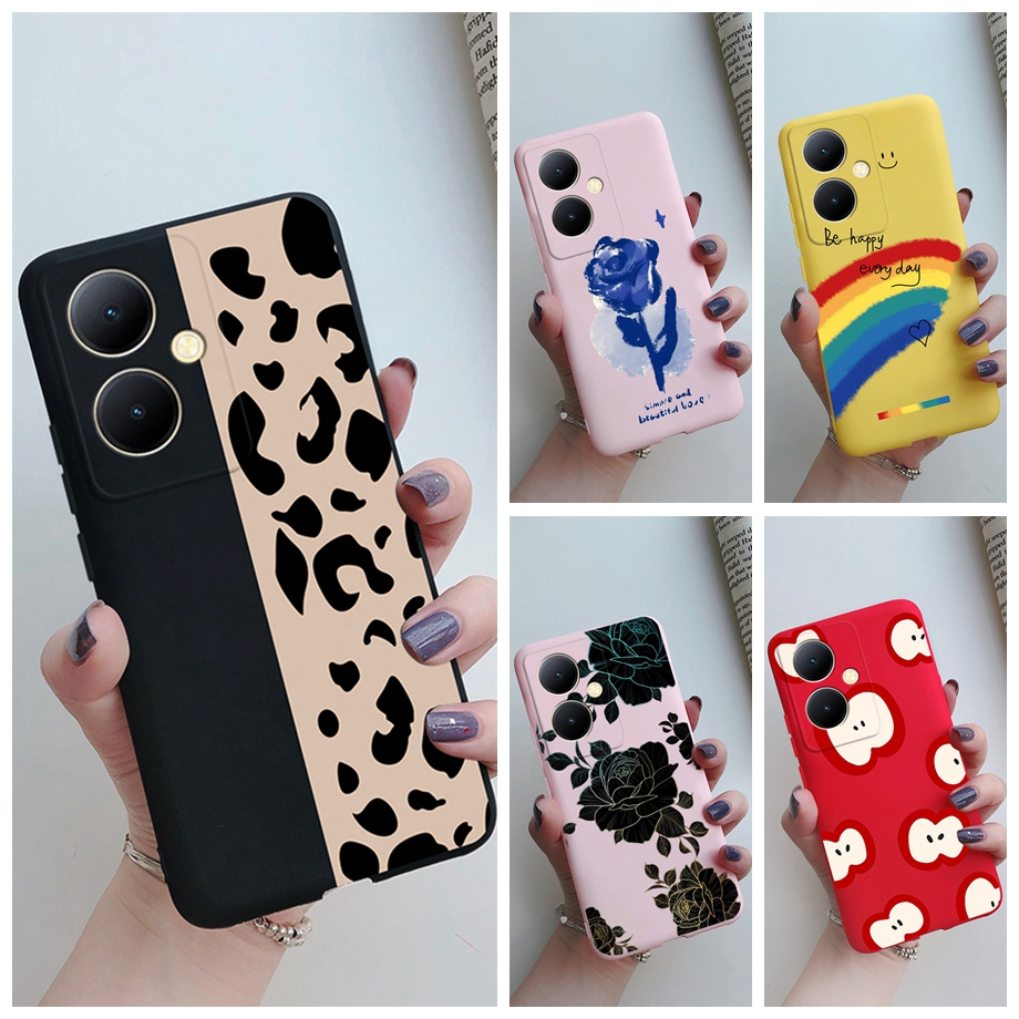 เคส Vivo V29 Lite ดีไซน์ใหม่ 2023 กันกระแทก Soft Candy เคส TPU สําหรับ Vivo V29 Lite V29Lite