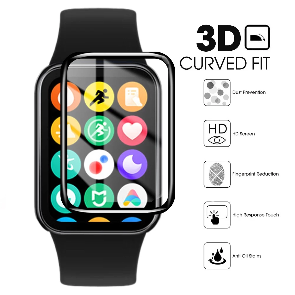 3D ป้องกันหน้าจอป้องกันฟิล์มสําหรับ Xiaomi Smart Band 8 9 10 Pro / Mi Band 7 Pro / Xiaomi Smart Band 9 8 Active