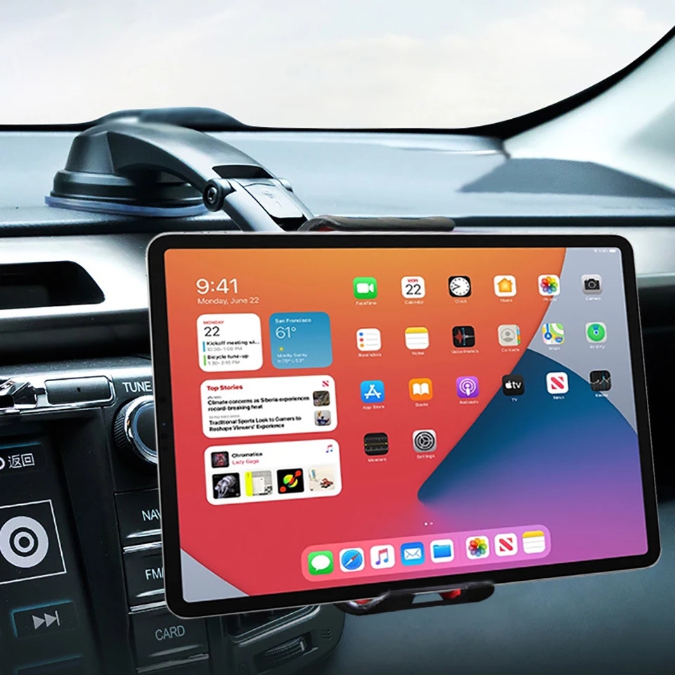 ที่วางโทรศัพท์แท็บเล็ตในรถยนต์ สําหรับ Samsung Galaxy Z Fold 4 3 2 IPhone IPad Mini Air Car Sucker Phone Stand ที่วางขยาย