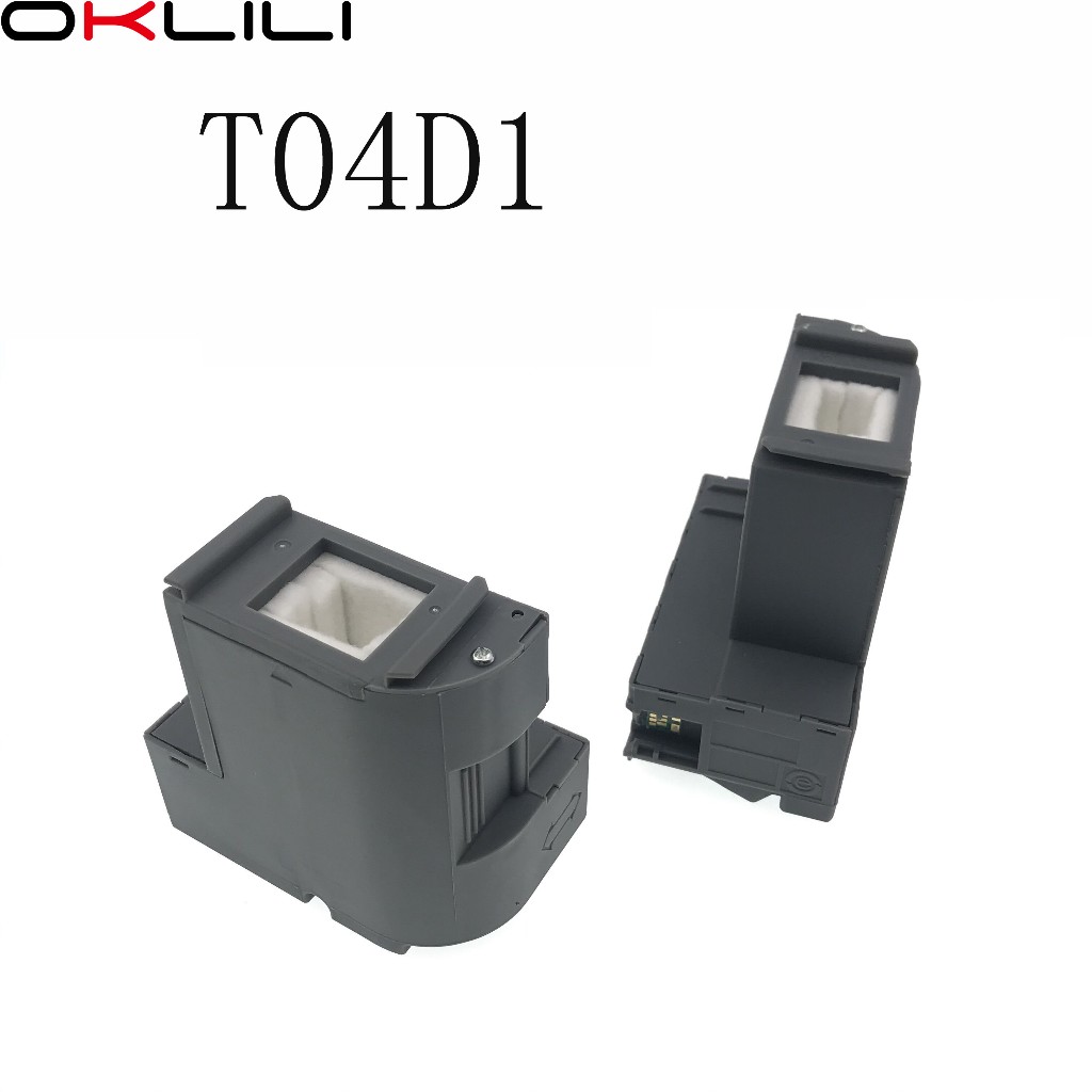 T6716 T04d1 กล่องบํารุงรักษารีเซ็ตชิปสําหรับ Epson L6160 L6168 L6170 L6171 L6178 L6190 WF-7710 WF-77