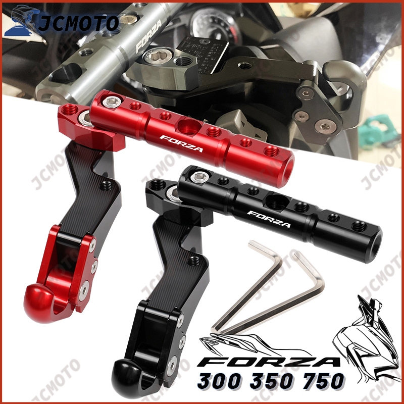 สําหรับ ฮอนด้า ฟอร์ซา 350 250 300 ฟอร์ซา 750 ฟอร์ซา350 NSS350 ซีเอ็นซี อลูมิเนียมตะขอรถจักรยานยนต์ถุงเก็บตะขอหมวกกันน็อคตะขอโครเชต์ผู้ถือขยายบาร์