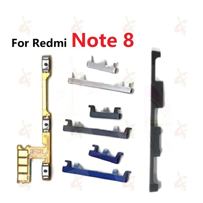 แพรปุ่มสวิตปิดเปิด ปุ่มเปิดปิด ปุ่มเปิดเสียง สําหรับ Redmi Note 8